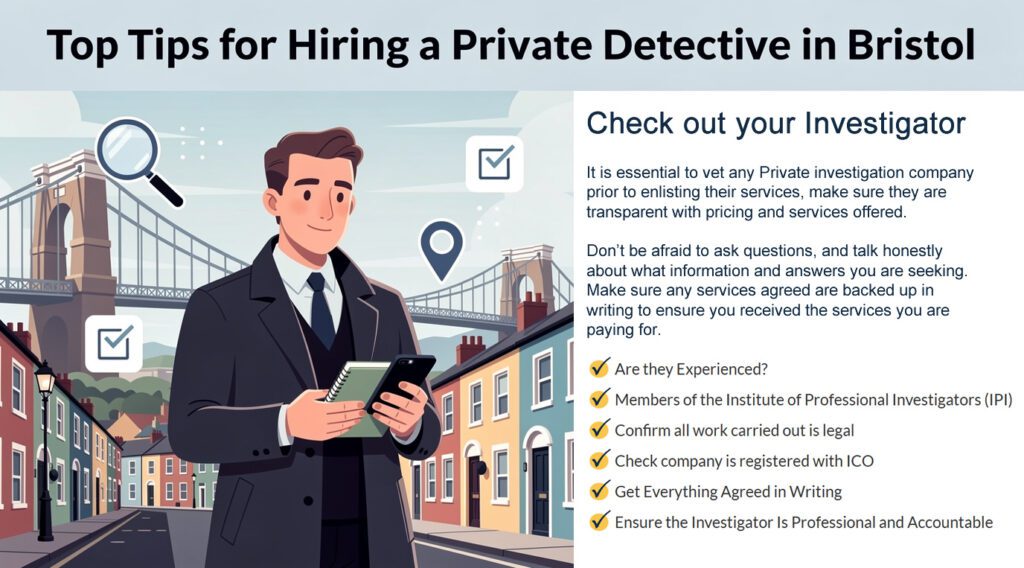 Top Tips for Hiring a Private Detective in Bristol