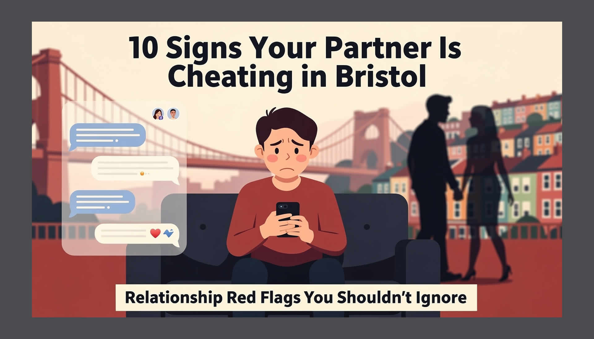 10 Signs your partner is cheating in Bristol