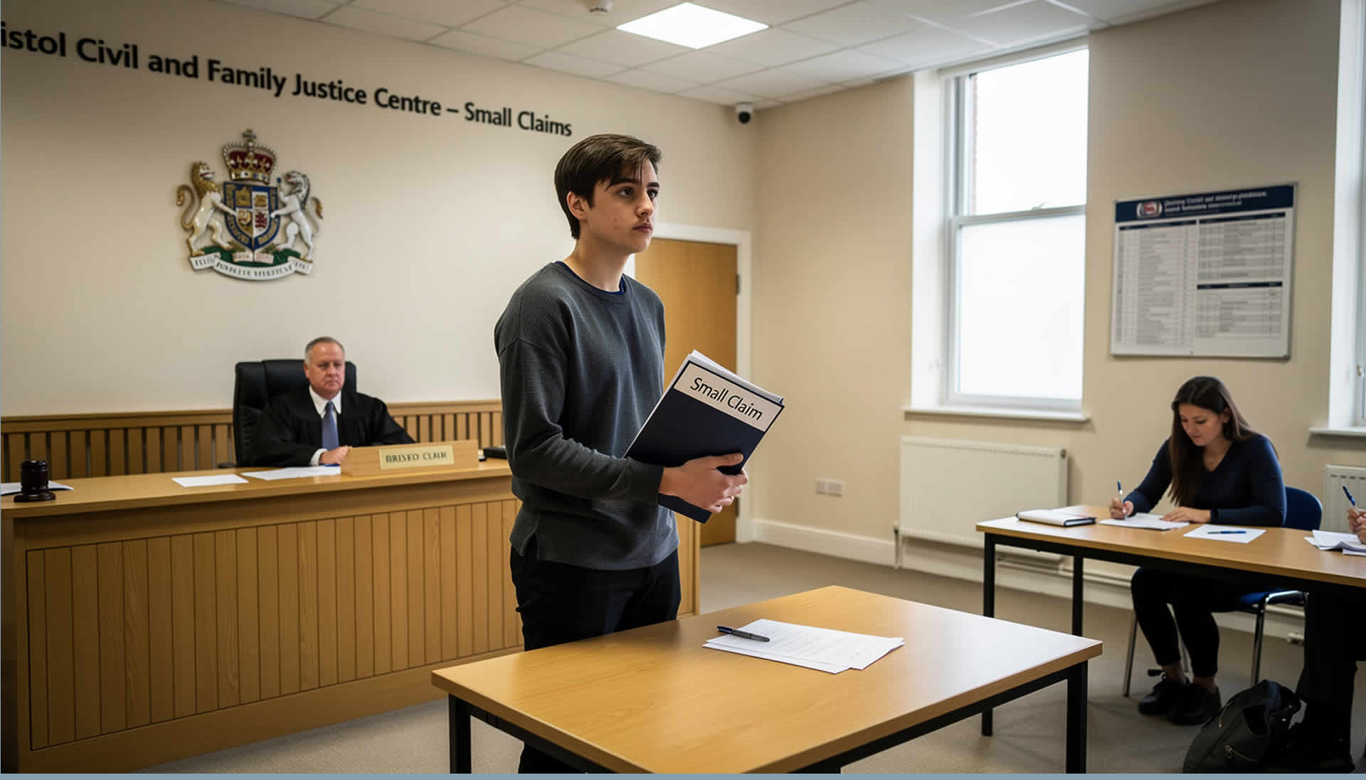 Taking an Individual to Small Claims Court in Bristol