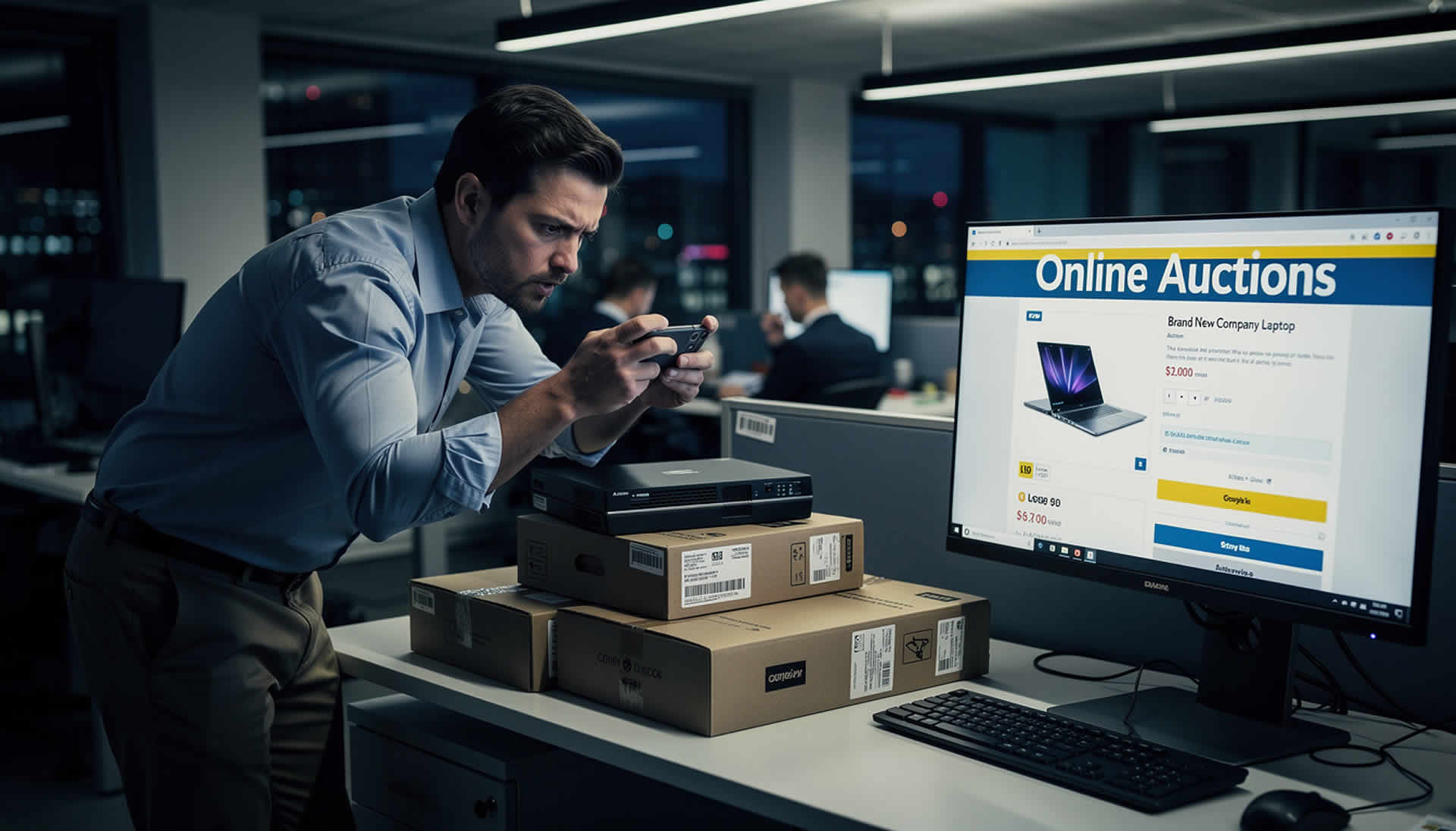When Staff Turn to eBay, selling stolen company property