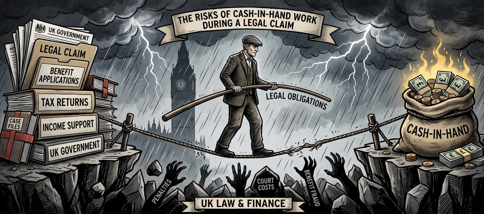 Loss-of-Earnings Claimant Working Cash-in-Hand