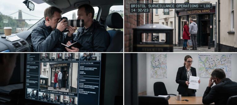 Morning Surveillance Confirms Partner Cheating